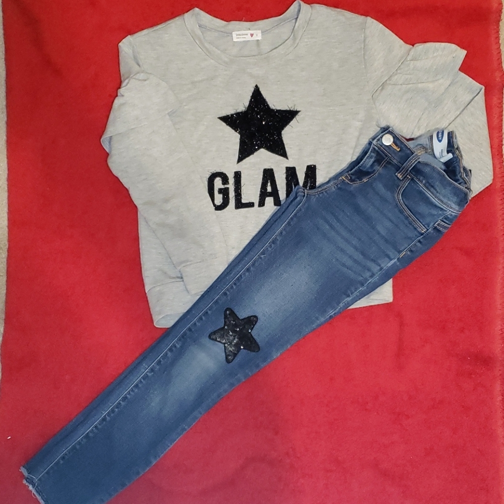 BUNDLE🎀 Sweatshirt and Jeggings ⭐